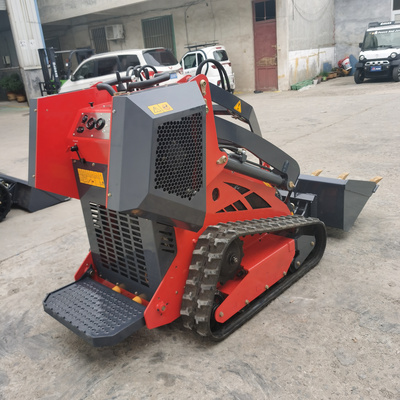 Made In China 23hp Crawler Mini Skid Steer Loader HT450 Skid steer With Sweeper