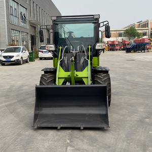 Chinese HT920 2 Ton 1 Ton 3 Ton Compact Loader Small Micro Mini Wheel Loader Front End Loaders For Sale