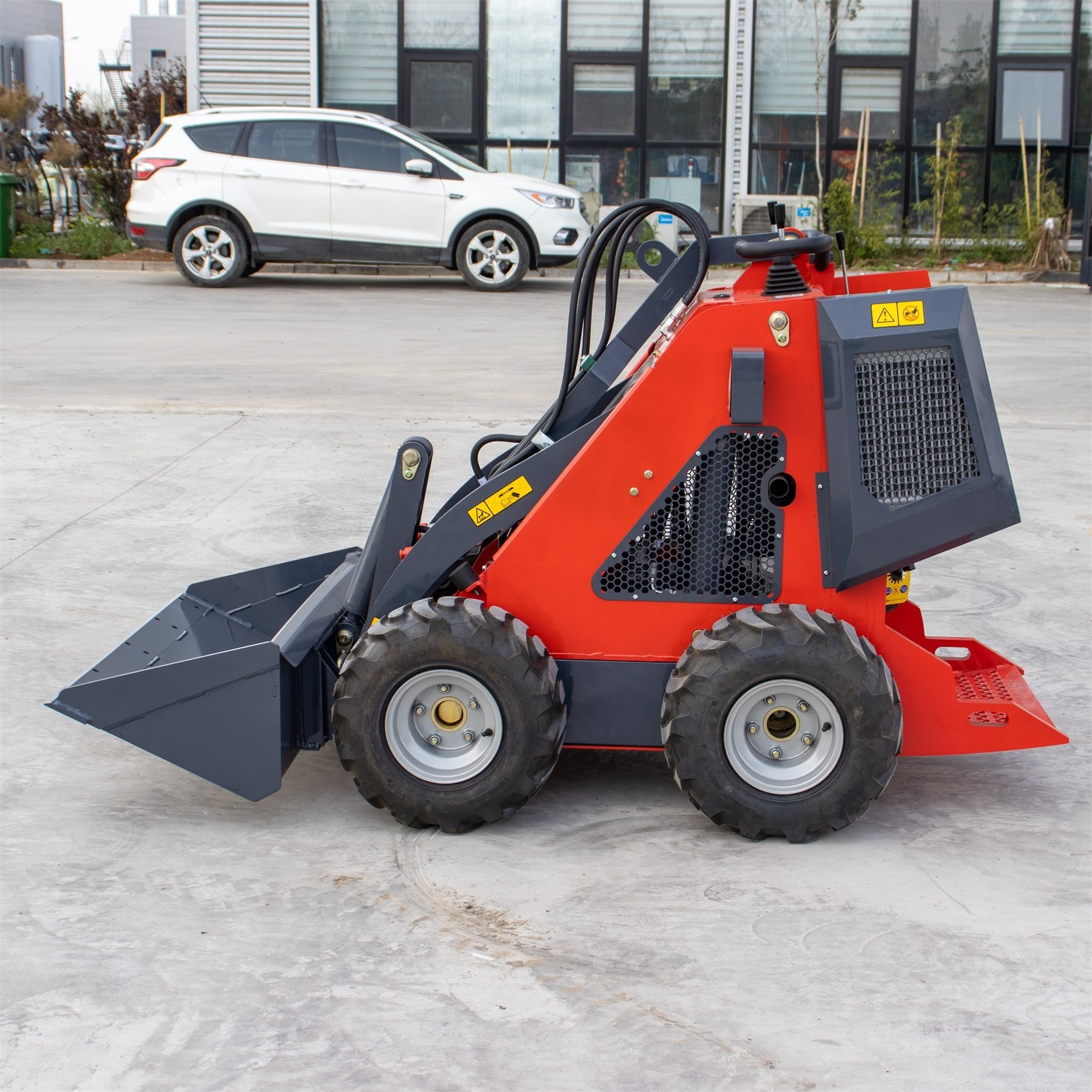 HT430 HIGHTOP Mini Skid Steer Loader Manufacturer Mini Crawler Tracked Skid Steer Loader