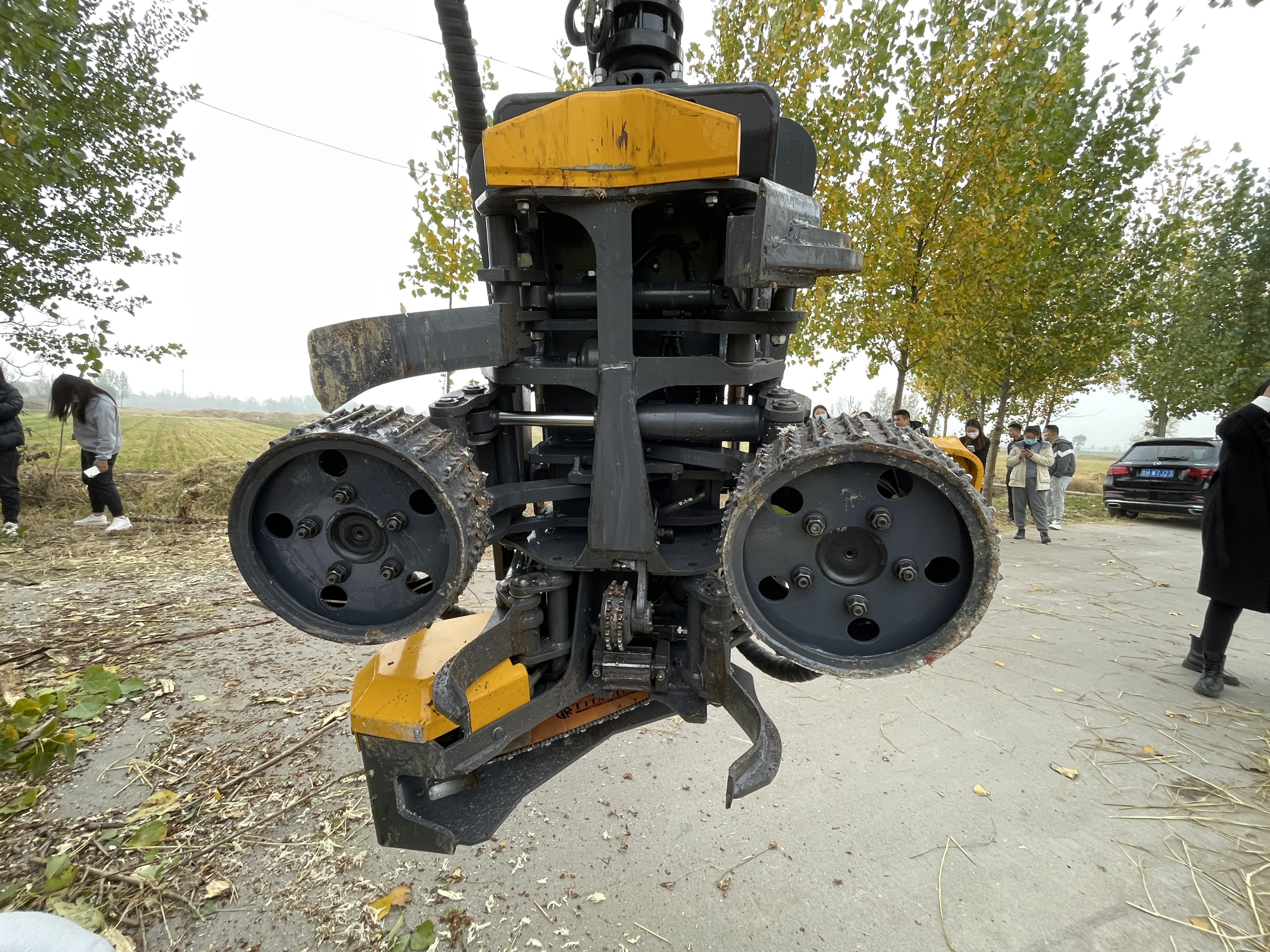 Factory Supply Hydraulic Mini Excavator Tree Shear for Sale