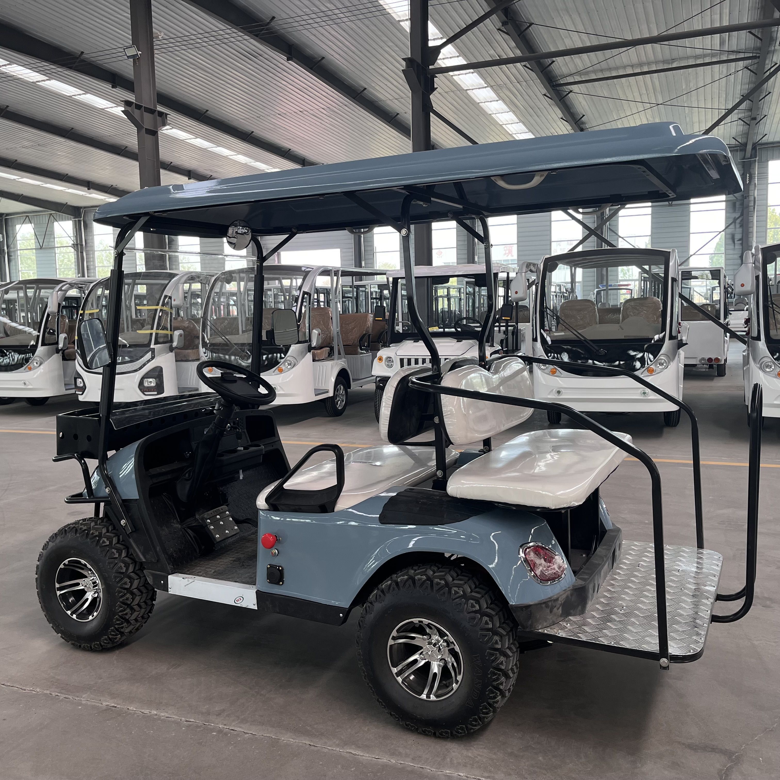 Wholesale golf cart electric vehicle golf cart 2+2 seater golf cart