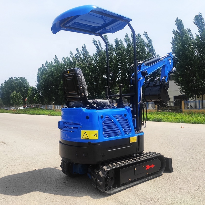 1 Ton Micro Digger Mini Excavator Small Bagger For Sale