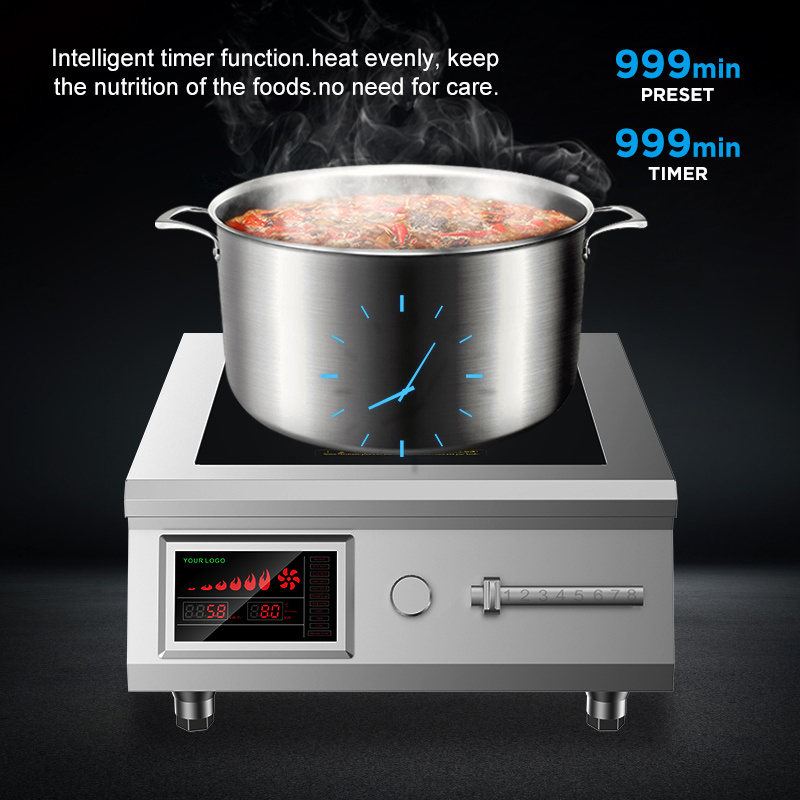 Induction Robot Cook Wok Burner Kitchen Robot Cuisine Kitchen Machines Procesador De Alimentos Stir Fry Machine For Resturant