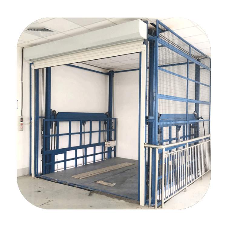 HAOKUN Hot sale Vertical reciprocating conveyors Vertical Cargo Lift Goods Lift Elevator for Warehouse Goods Carrying