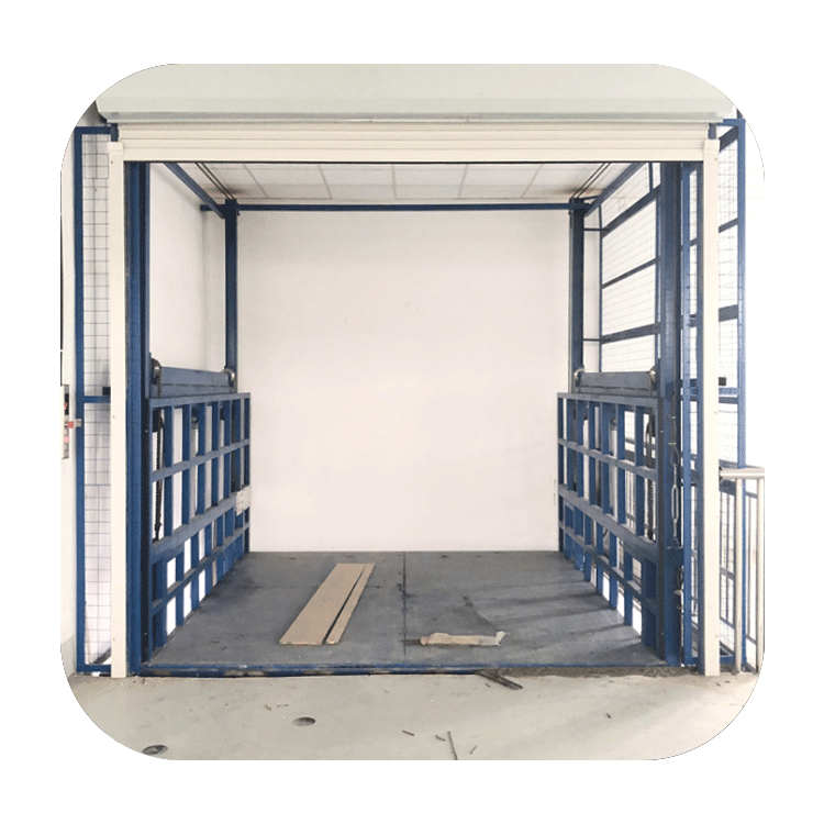 wall mounted cargo elevator 2 ton electric cargo lift warehouse small cargo elevator lift