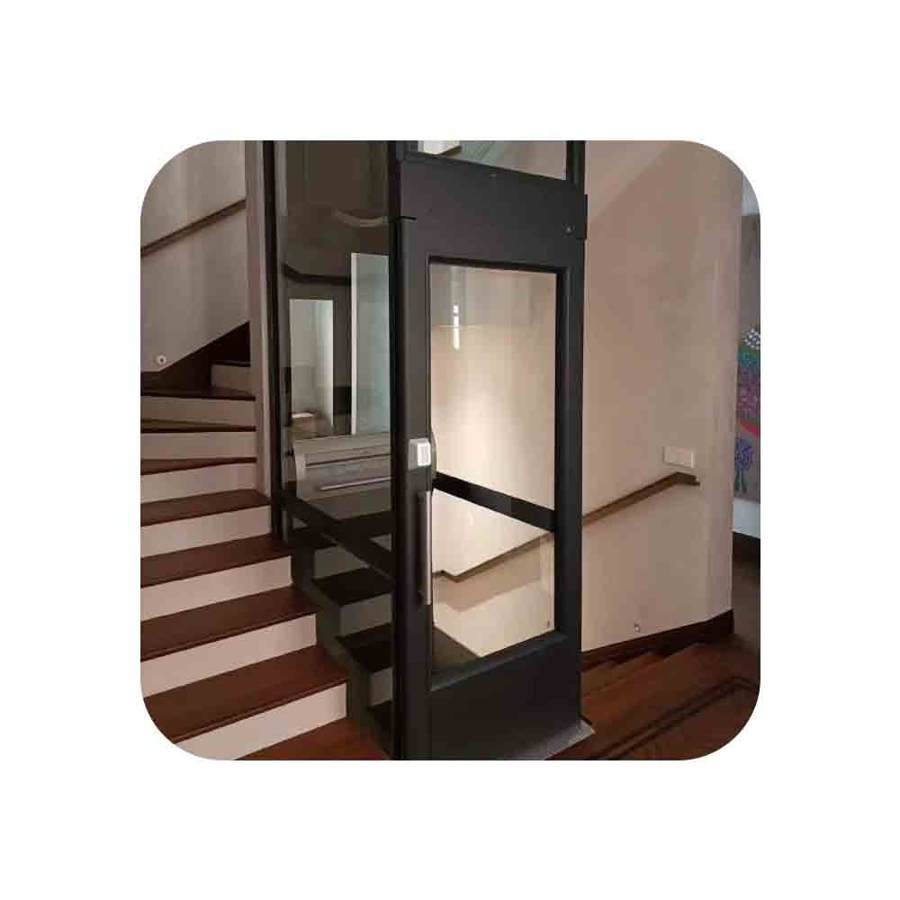 2-4floors Indoor &Outdoor Electric Residential Cheap Passenger Elevator Lift Small Dumbwaiter Home Lift For Sale