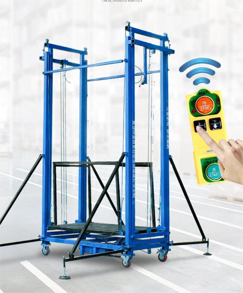 metal electric scaffold elevator automatic battery powered scaffold