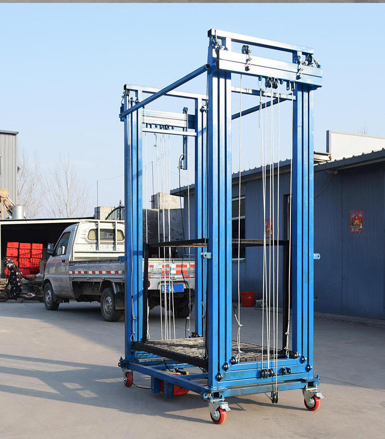 metal electric scaffold elevator automatic battery powered scaffold