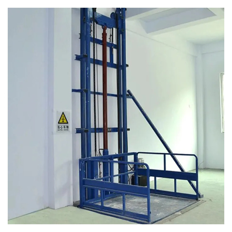 Industrial Use hydraulic steel frame goods lift home small cargo lift