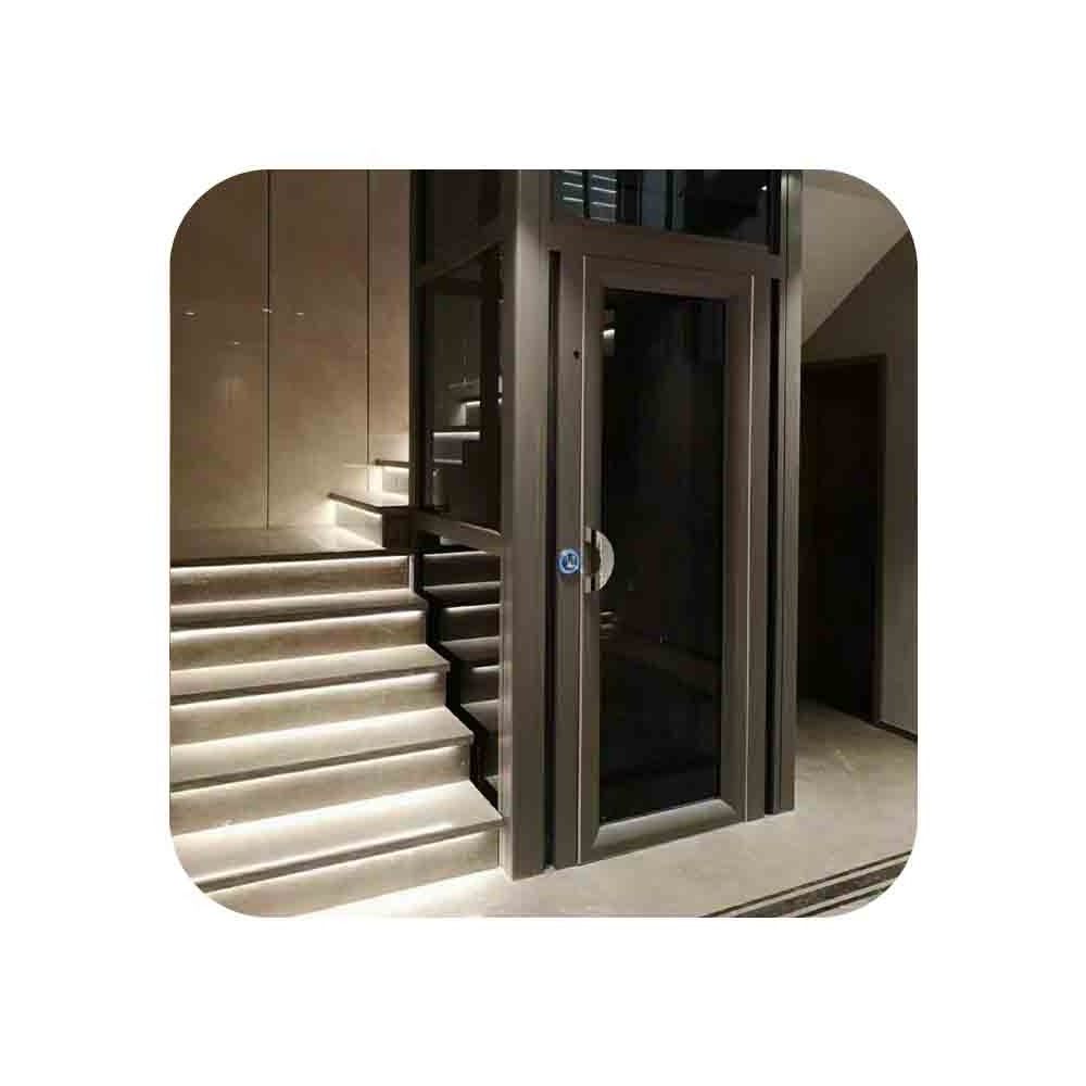 2-4floors Indoor &Outdoor Electric Residential Cheap Passenger Elevator Lift Small Dumbwaiter Home Lift For Sale