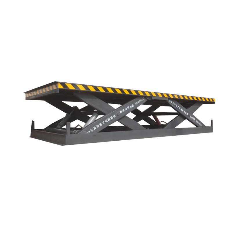 Warehouse hydraulic lifting platform cargo lift table electric small scissor lifter Machine Electric Stationary hydraulic lift t