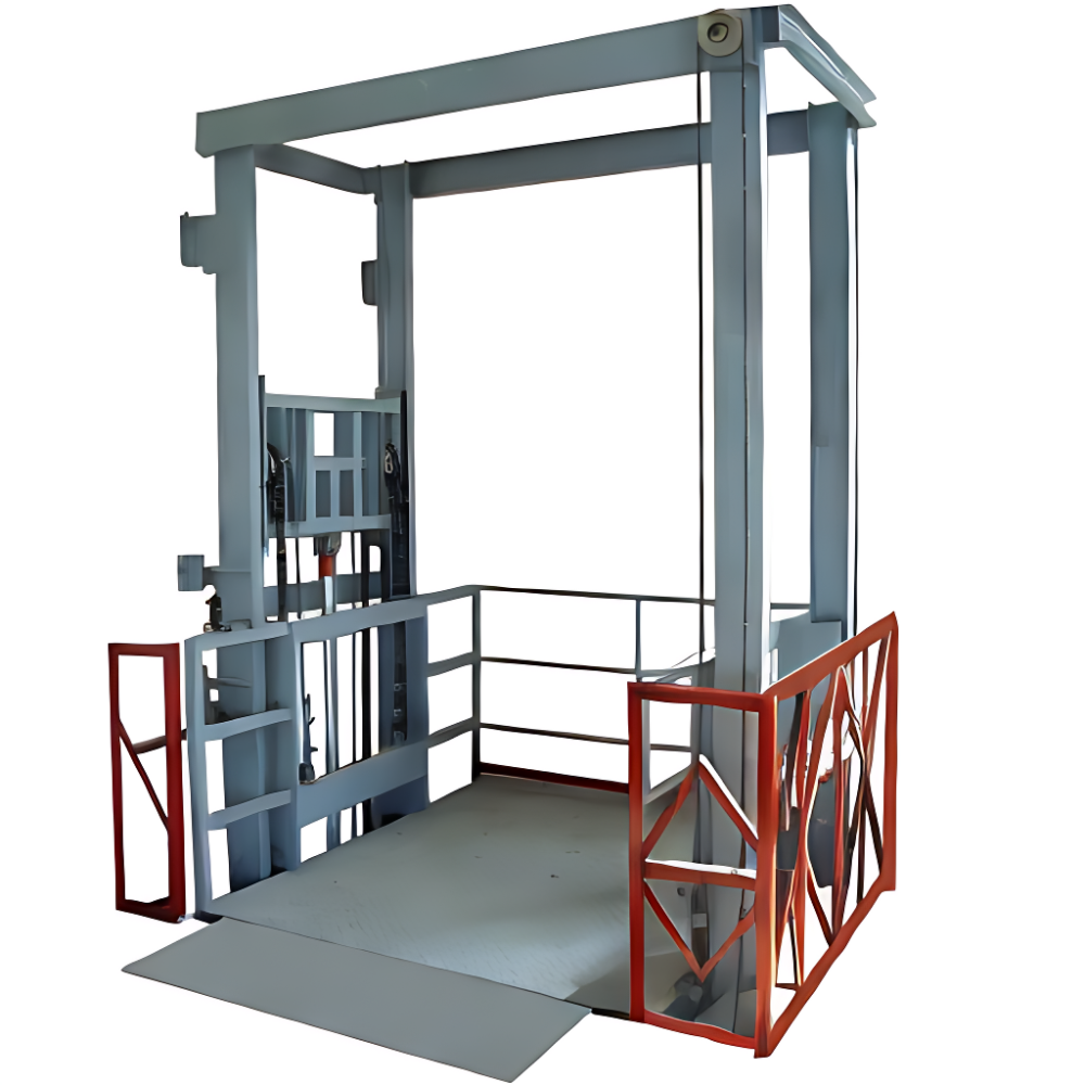 Customizable 2500-22500mm 300kg-8000kg small goods lift hydraulic cargo elevator warehouse freight lifter cargo lift