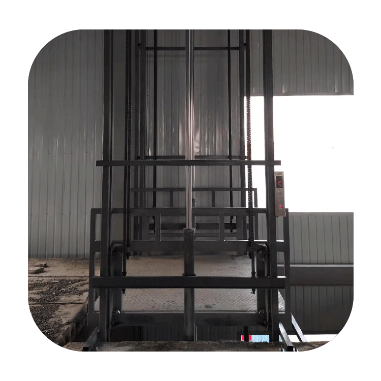 wall mounted cargo elevator 2 ton electric cargo lift warehouse small cargo elevator lift