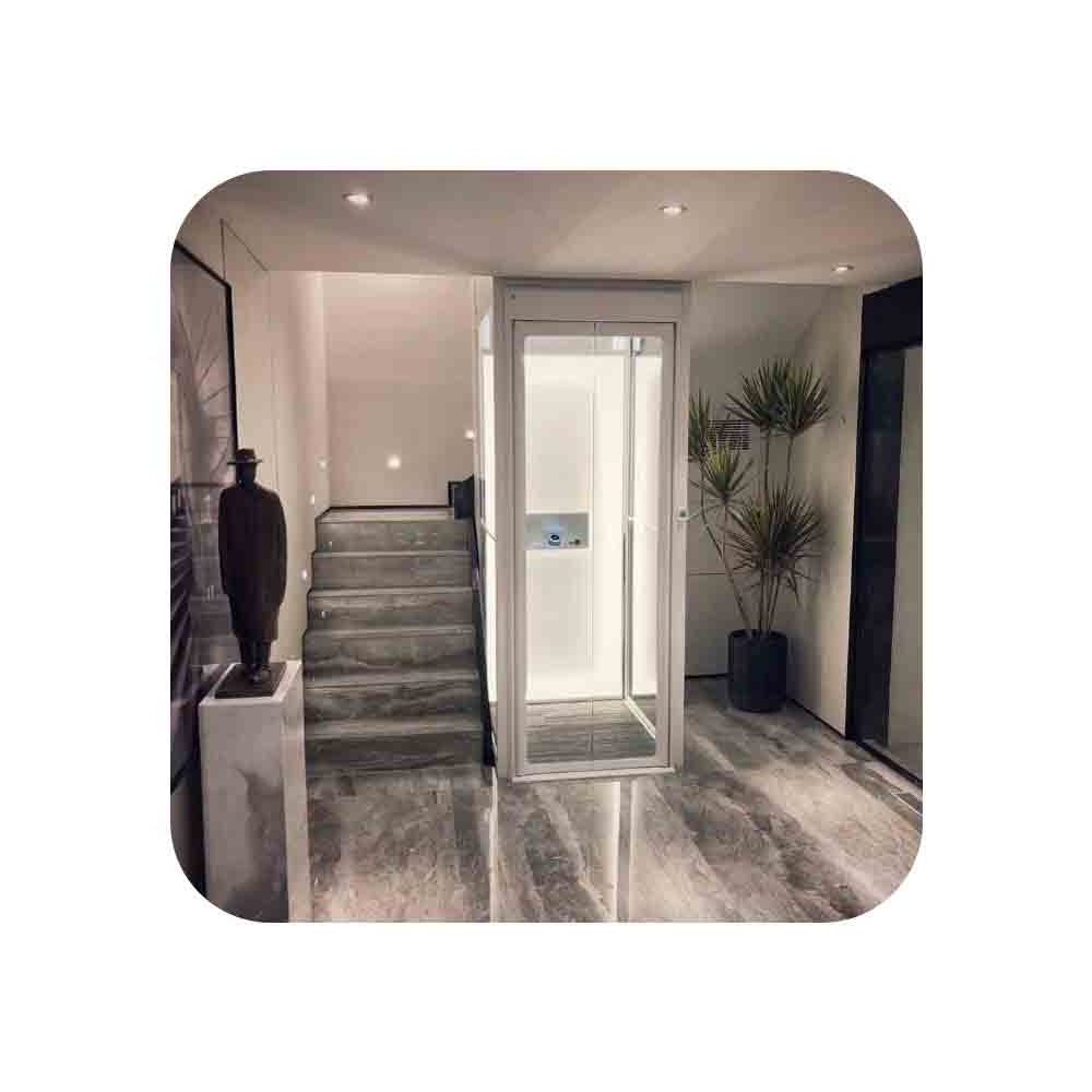 2-4 Floors Indoor &outdoor Electric Residential Cheap Passenger Elevator Lift Small Dumbwaiter Home Lift for Sale Custom Made