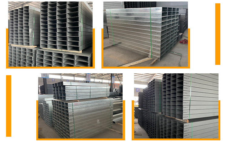 Quality GI 300mm Electrical Tray Cable Hot Dipped Galvanized Stainless Steel Perforated Cable Tray