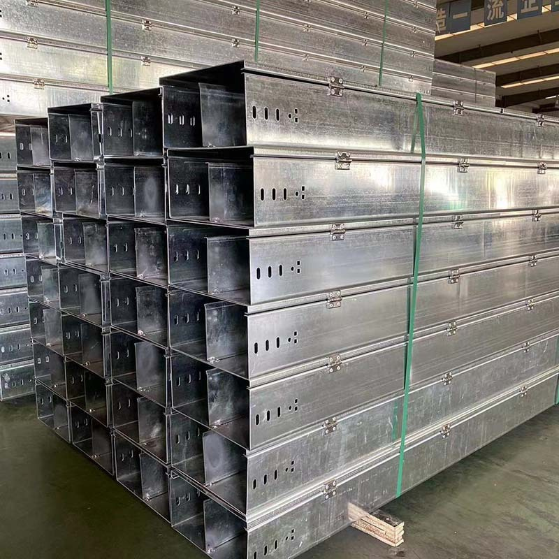 HDG Gi Hot DIP Galvanized Steel Electrical Cable Tray Ladder Type Manufacturers