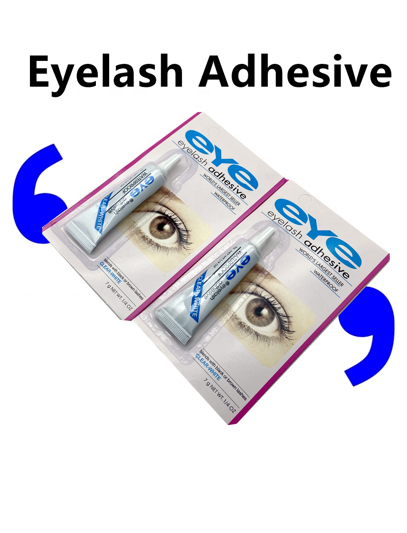 Customized Waterproof Adhesive Strip black color Eyelash Glue for False Eyelashes