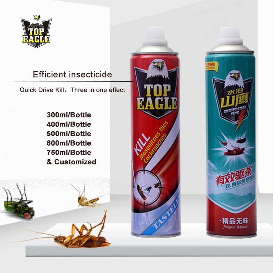 300/400/600/750ml Mosquito Control Commercial Foggers Mosquito Repellent Spray Insecticide Spray