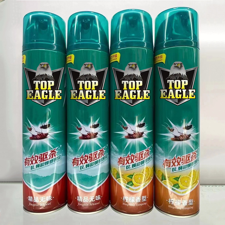 China Made 300ml 400ml 500ml 600ml 750ml Powerfull All Flying Insects Killer Aerosol Mosquito Insecticide Spray