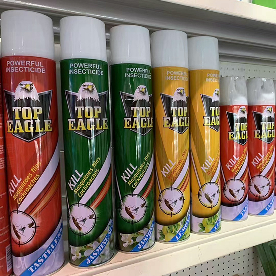 China Made 300ml 400ml 500ml 600ml 750ml Powerfull All Flying Insects Killer Aerosol Mosquito Insecticide Spray