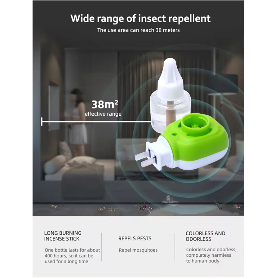 Repellent Mosquitoes Electric Mosquito Killer Mouse Repeller Rechargeable For Insect Control Use Color Box Packing Acceptable