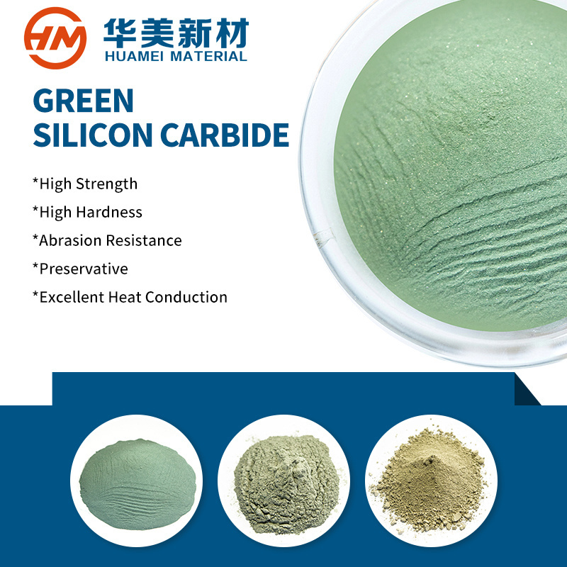 High Purity Calcined Green Silicon Carbide Powder Active Grinding And Polishing Powder