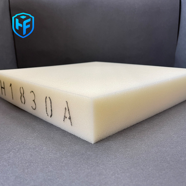 Customized size white foam block foam cut high density block foam factory direct