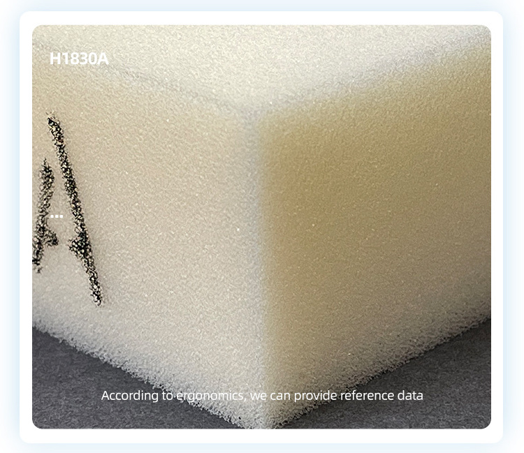 Customized size white foam block foam cut high density block foam factory direct