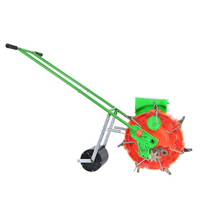 Single Row Hand Push Vegetable Peanut Seeder Machine