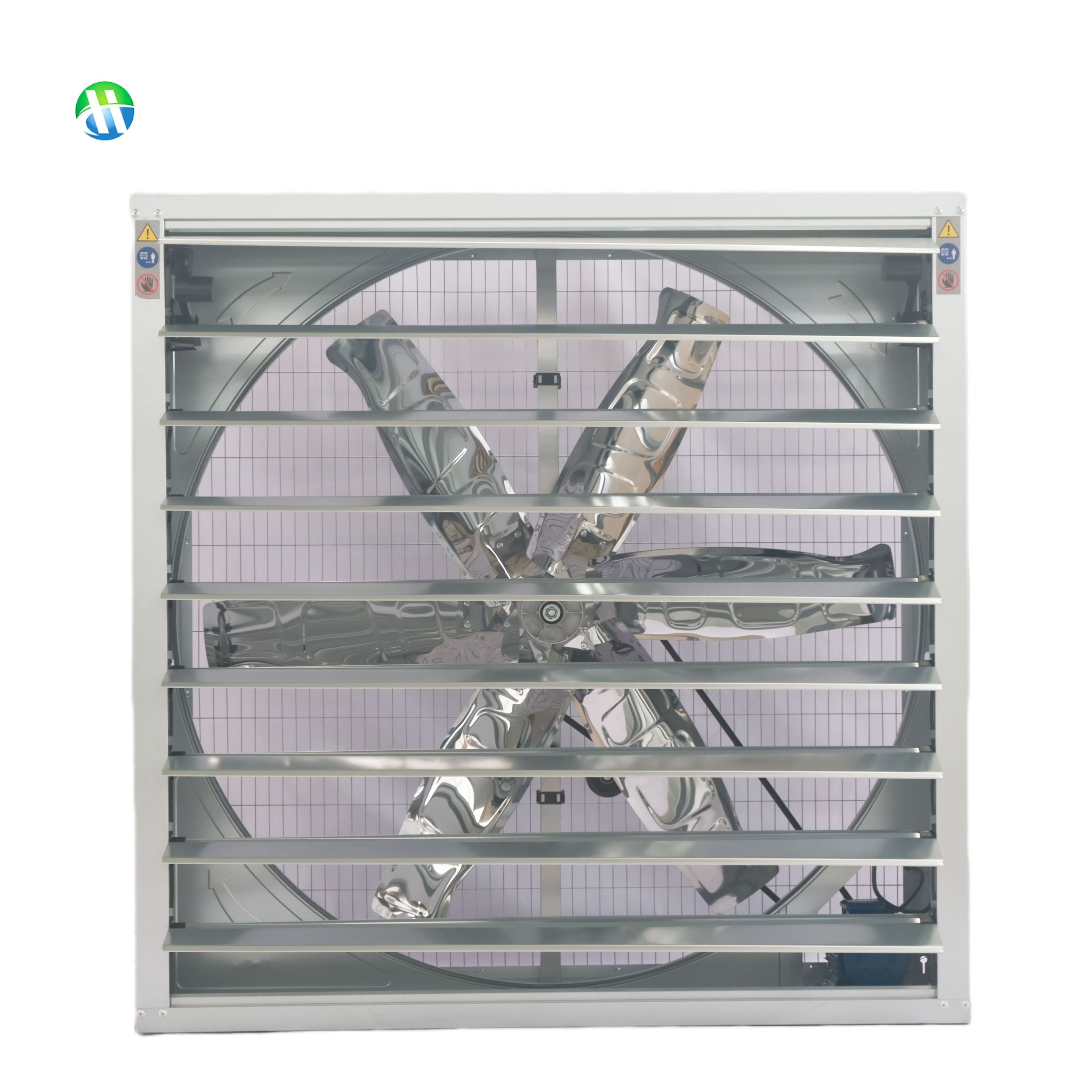 1530mm Large Wall Greenhouse Chicken Poultry Farm Hammer exhaust Fan with stainless steel blade