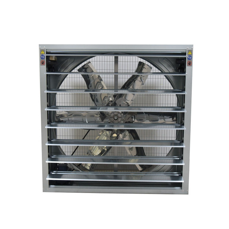 50 inch 39000cfm wall mount square  heavy duty industrial exhaust fan for Warehouse Greenhouse and poultry farm