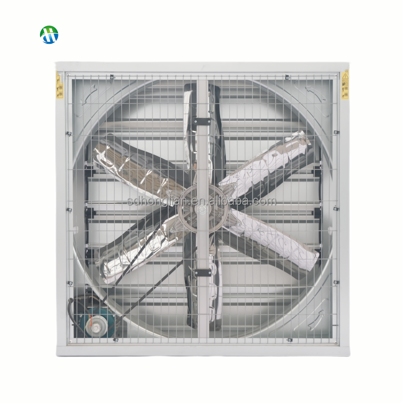 HL30 inch Automatic poultry shed ventilation fans industrial exhaust fan for poultry house greenhouse