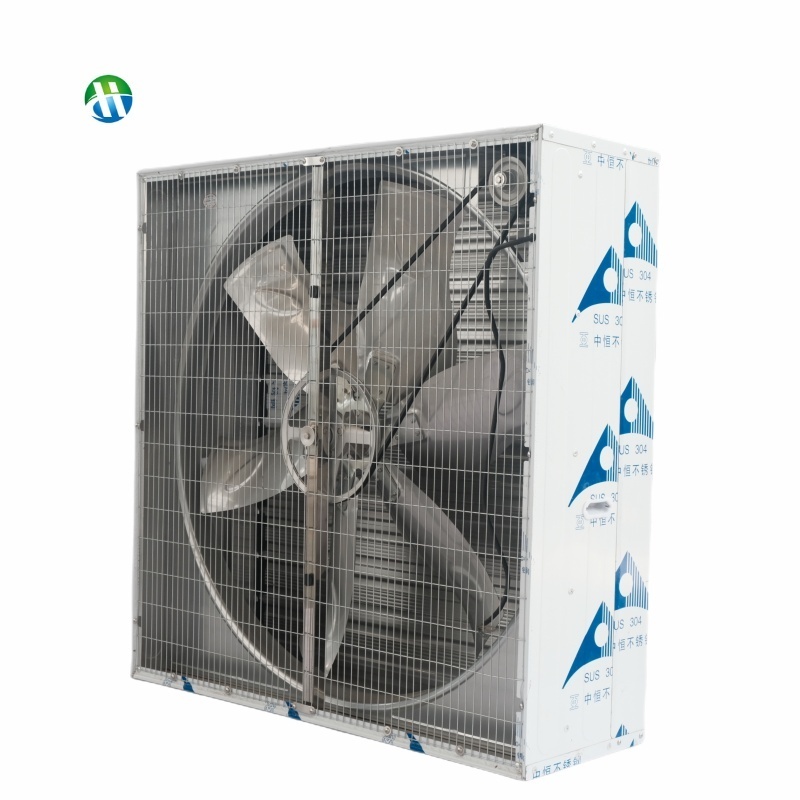 50 inch big poultry farm tunnel ventilation exhaust fan ventilation fans for mining greenhouse square type