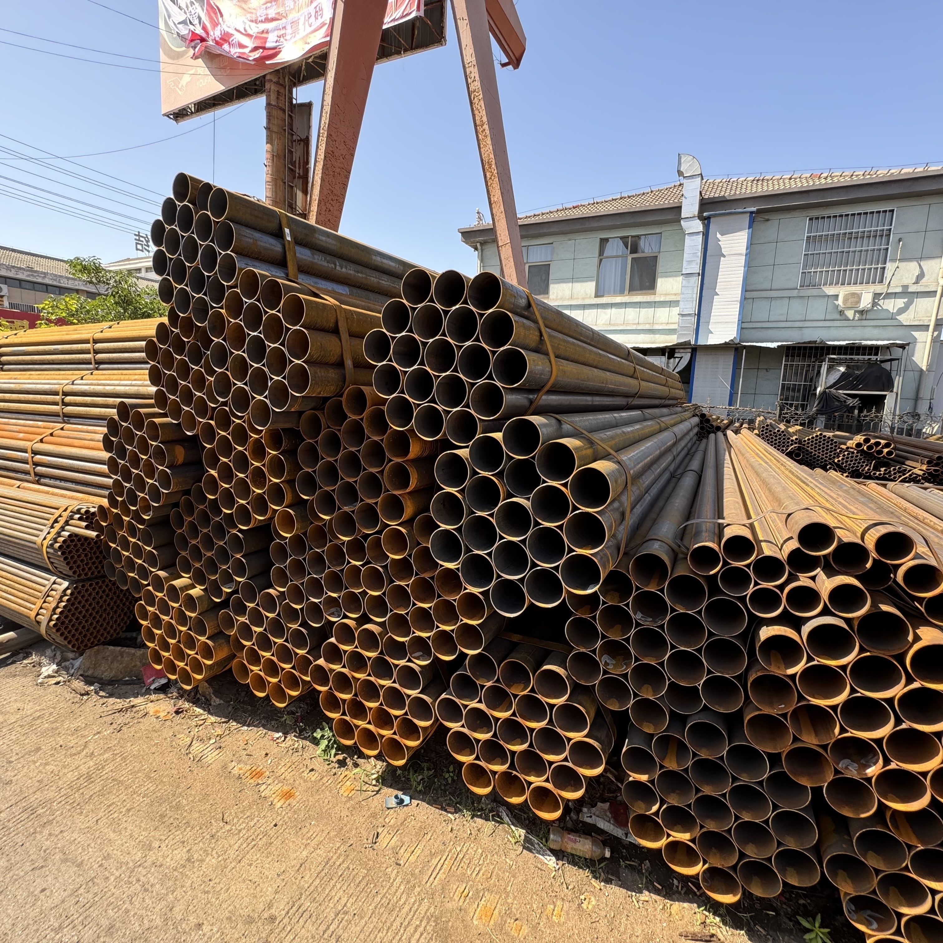 Hot Rolled Astm A106-b Smls Pipe St52 16mn mild Low Carbon Steel Seamless Round Pipe