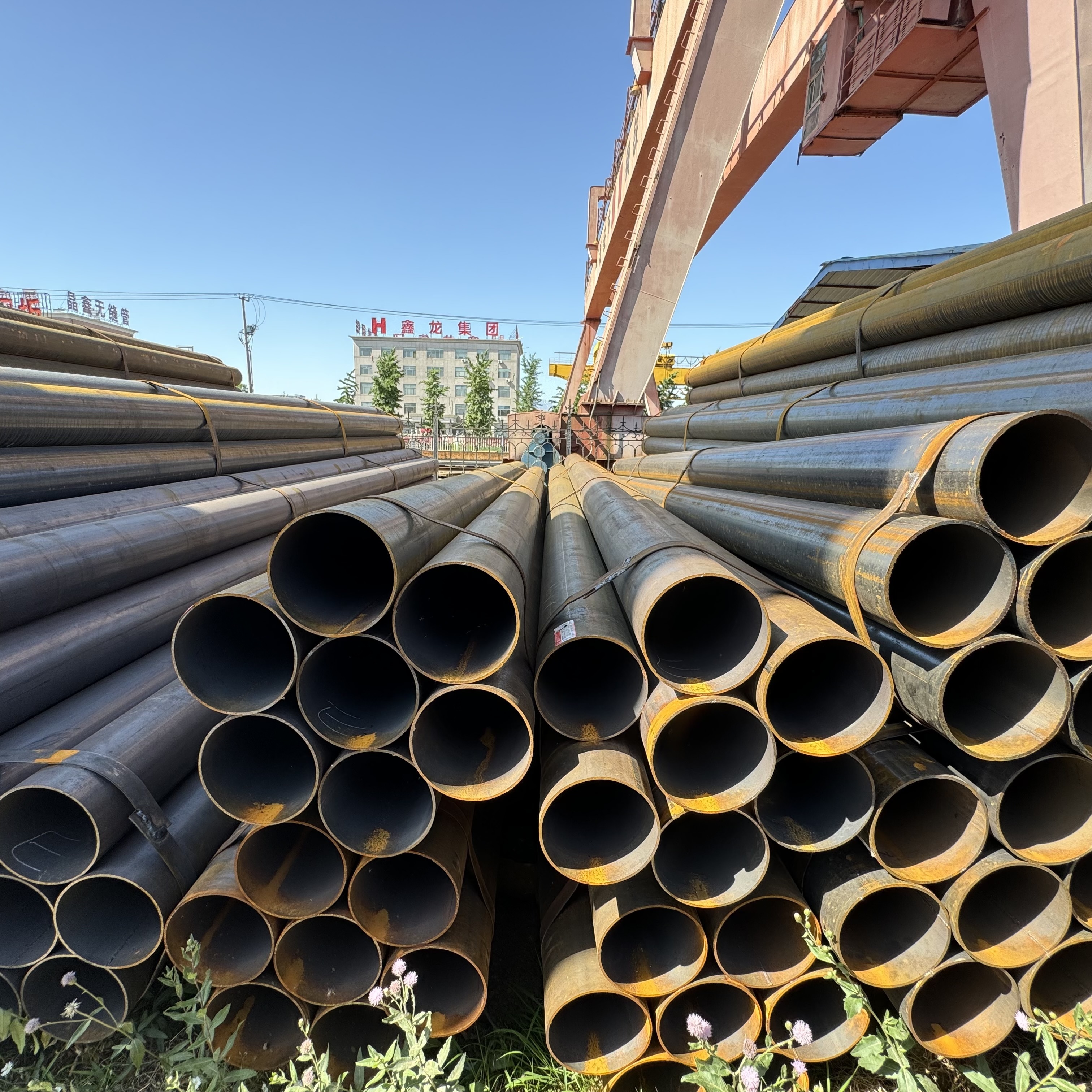 Hot Rolled Astm A106-b Smls Pipe St52 16mn mild Low Carbon Steel Seamless Round Pipe