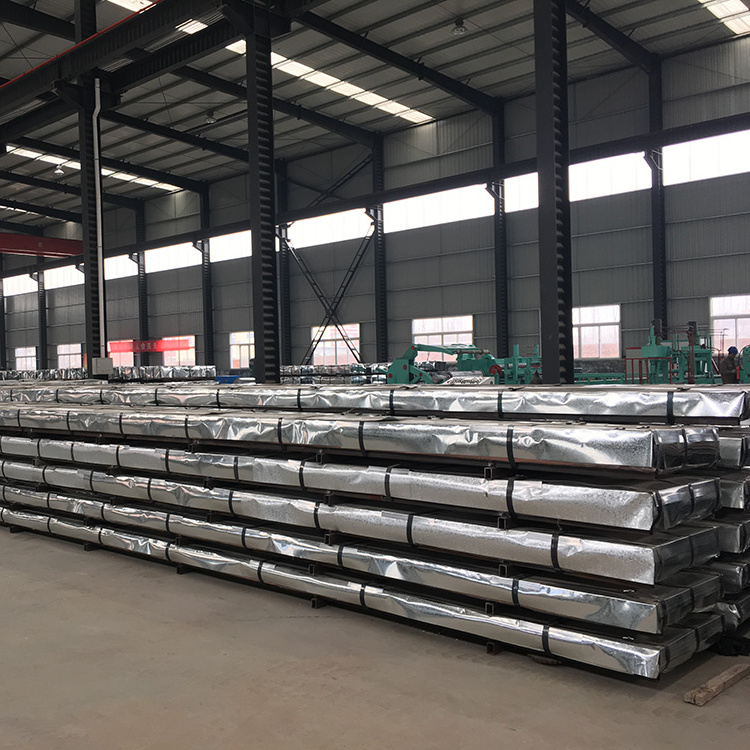 Hot sale 0.4mm 0.5mm 4 x 8 feet aluminum galvanized cheap metal corrugated steel roofing sheets zinc roof sheet prices