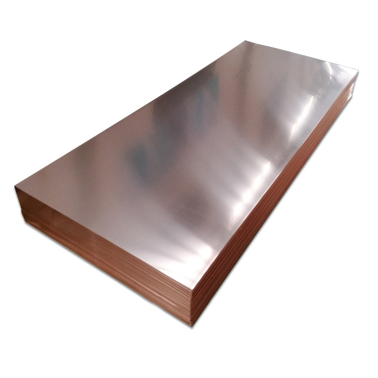 C1100 C1220 copper sheet plate 4x8 copper sheet price with 99.999% purity for sale