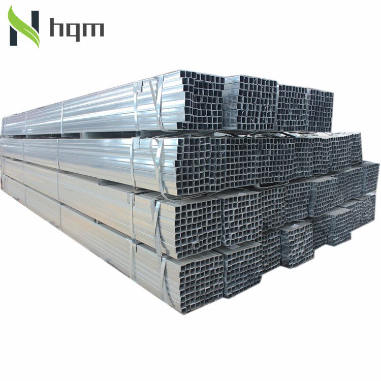 astm a53 b grade 25 x 25 mm galvanized black square steel pipe tube