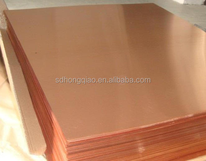 C1100 C1220 copper sheet plate 4x8 copper sheet price with 99.999% purity for sale