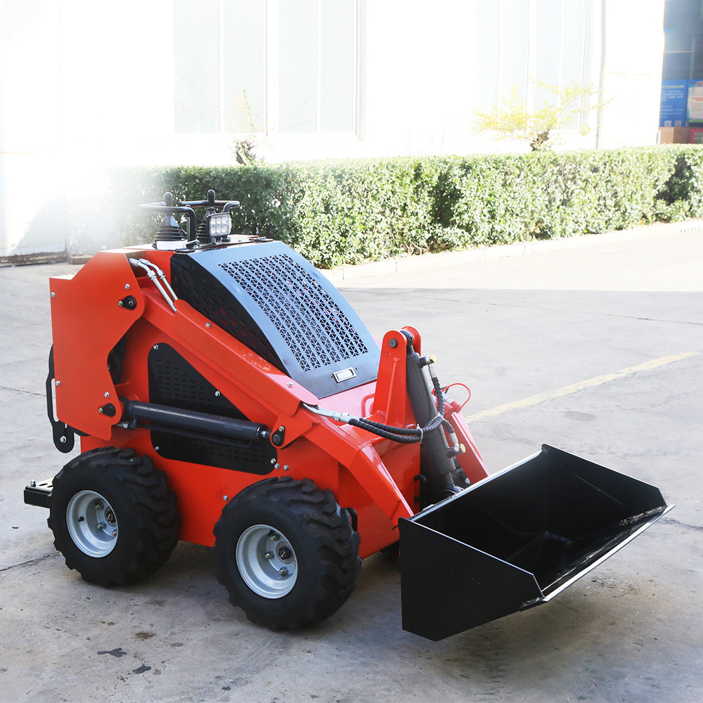 Mini Wheel Compact Skid Steer Loader China High Quality 23hp Mini Skid Steer Loader With Attachment