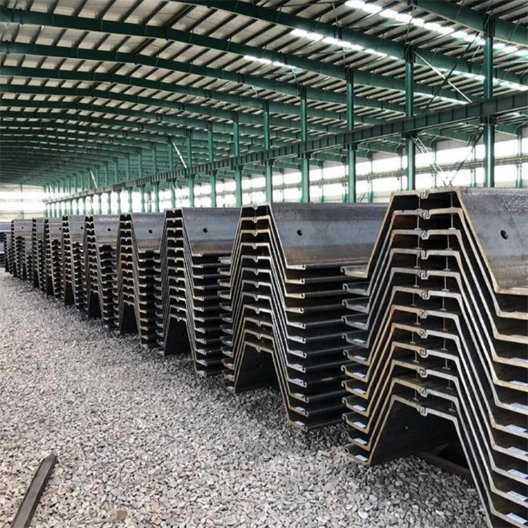 ASTM JIS EN Standard Steel Sheet Piles U / Z Type sheet pile Manufacturer