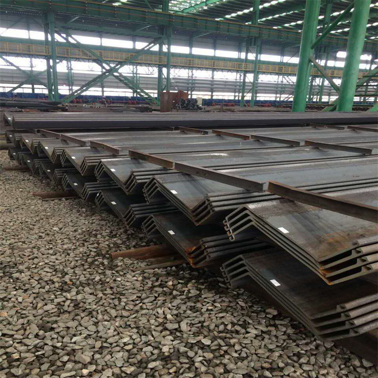 ASTM JIS EN Standard Steel Sheet Piles U / Z Type sheet pile Manufacturer