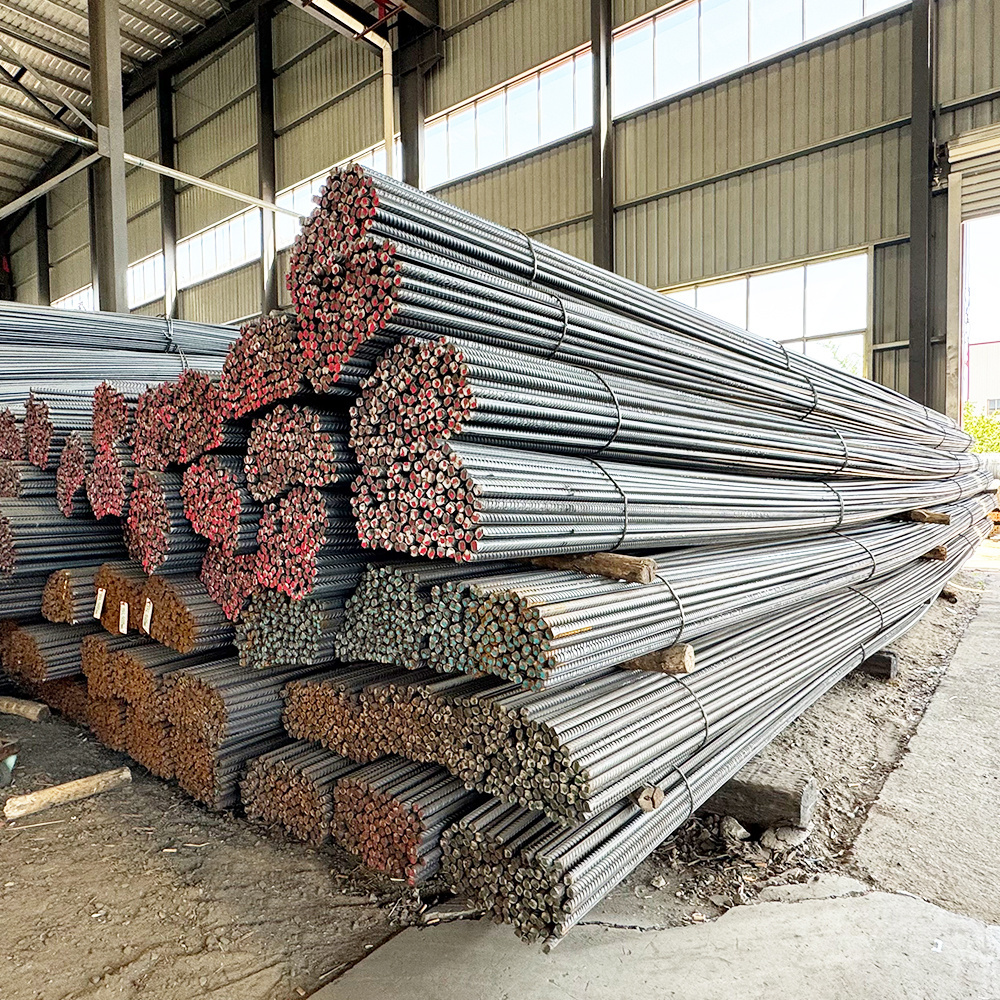 Building construction concrete iron rod and deformed steel rebar