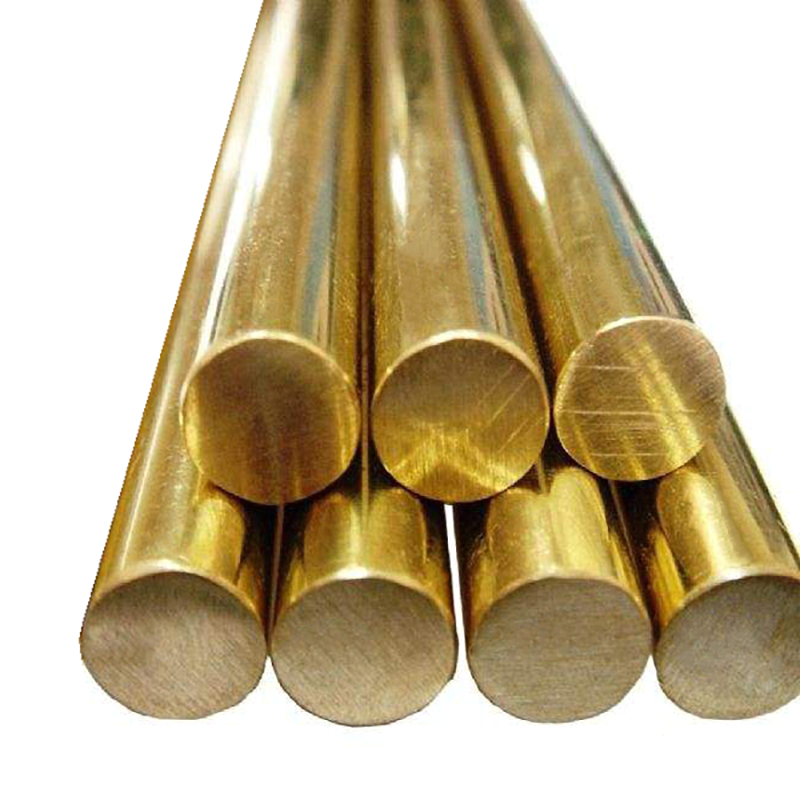 Factory Direct 99.99% China Pure Copper C1100 T2 Brass Round Bar Copper Bar Price Per Kg