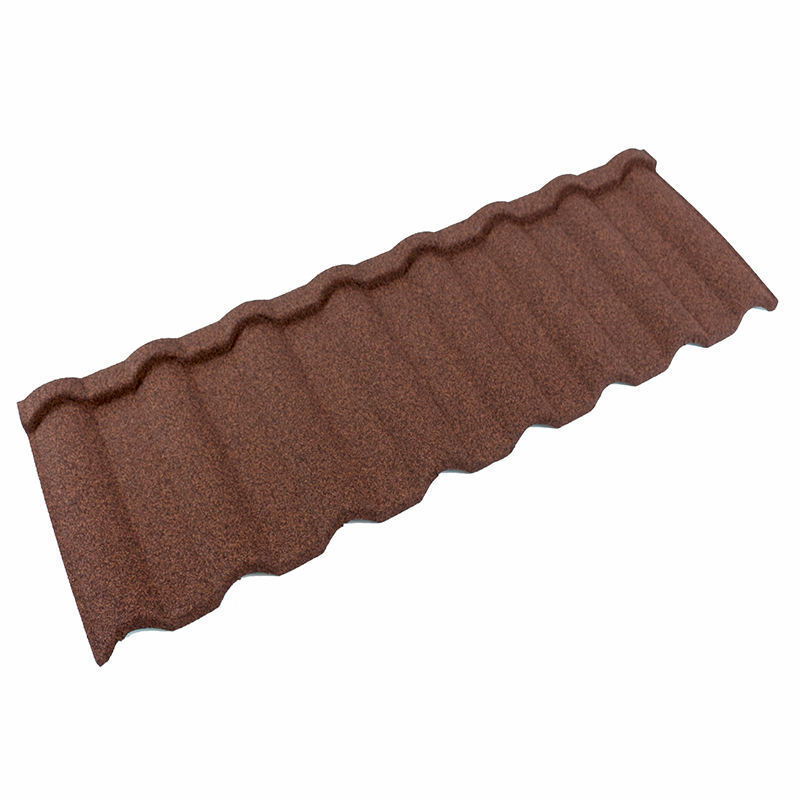 Economy Bond Style 50 Years Warranty Waterproof Natural Stone Coated Zinc Steel Roof Tiles