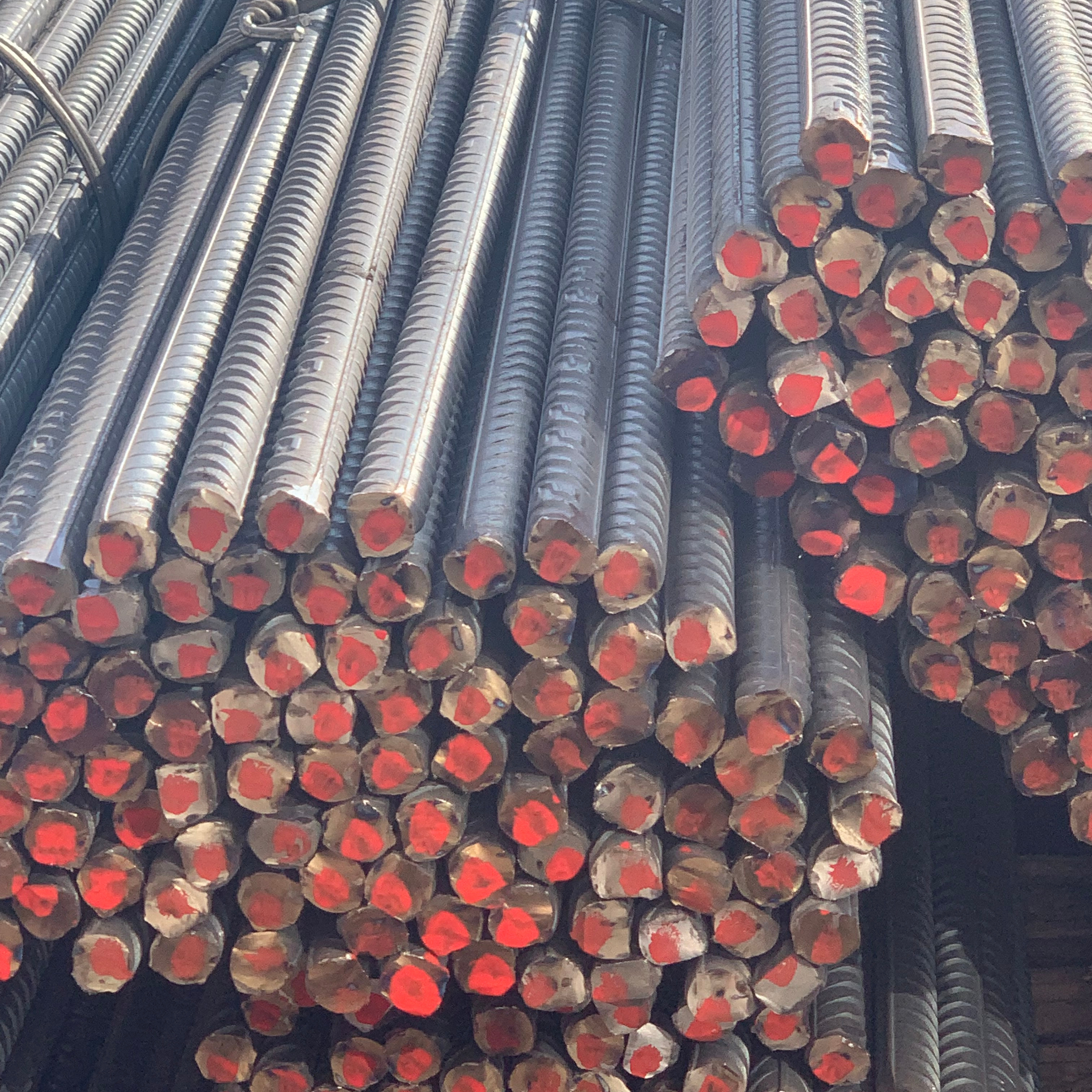 Ss400 S355 Hrb335 Hrb400 Hrb500 Hot Rolled Steel Rebar Iron Deformed Steel Bar Rod For Building Construction