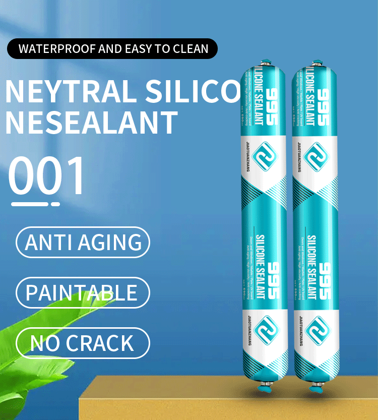 Roof Weatherproof Acetic Neutral Cure Silicone Coating Sealant Transparent Sealer for Wooden Flooring