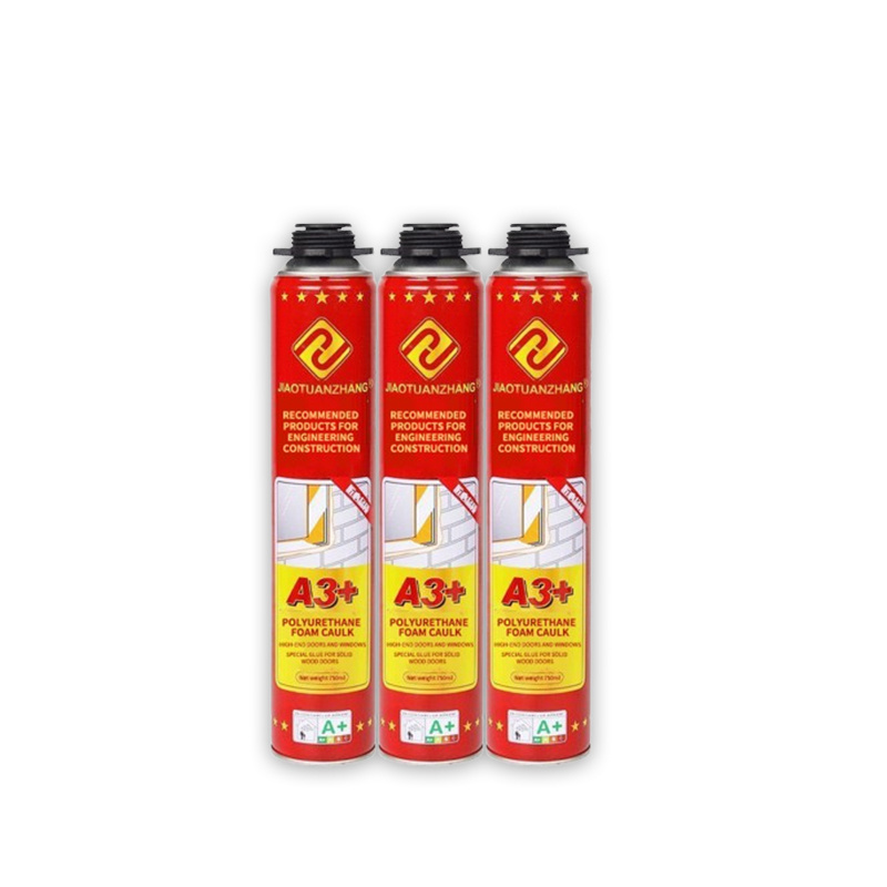 OEM 750ml Waterproof Expanding Structural Silicone Sealant PU Foam Polyurethane Sealant Clear