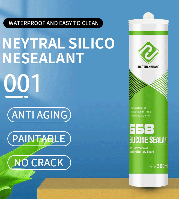 cartridge silicone sealant glue acid free waterproof adhesive rtv silicone gasket glue