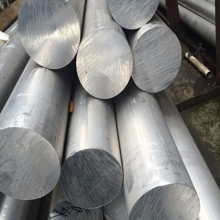 hot sale in stock 10mm 20mm hr aluminum round rod 6000 square aluminum profiles solid bar with low price  from China in 2024